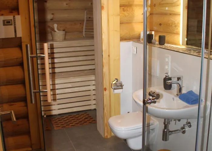 בית נופש Blockhaus Eighteen